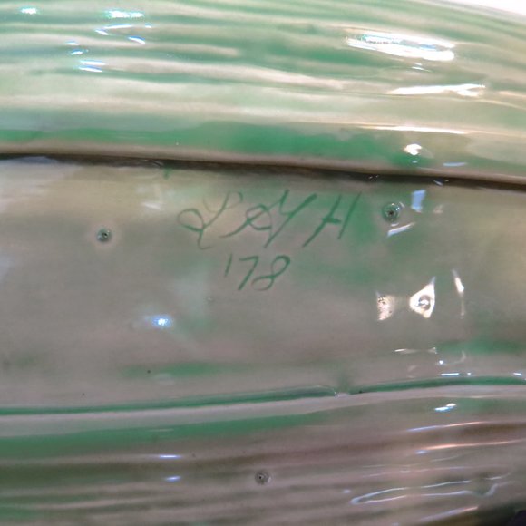 Ceramic Vintage ‘78, Signed, Handmade Celery Dish - Picture 5 of 8